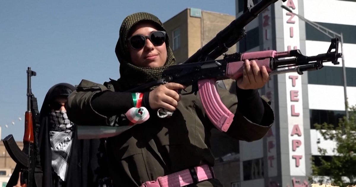 Why Is Iran Parading Pink Weapons? To Coerce Women Into Militancy, Says Rights Expert